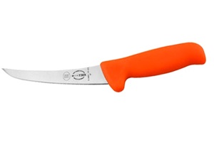 F.Dick Boning Knife, 120cm (5) - Narrow, Stiff Hollow Ground - Orange