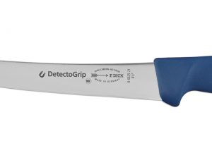 F.Dick Butcher Knife, 21cm (8) - DetectoGrip - Blue